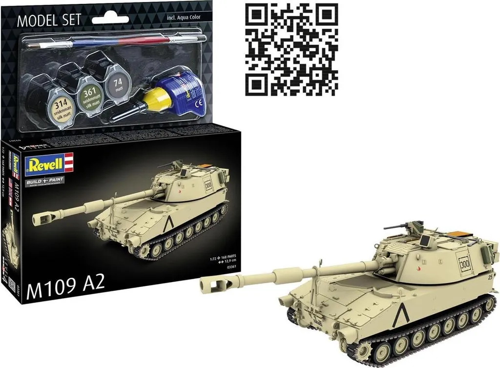 Maquette à monter M109 A2 : kit idéal pour débuter le modélisme pro