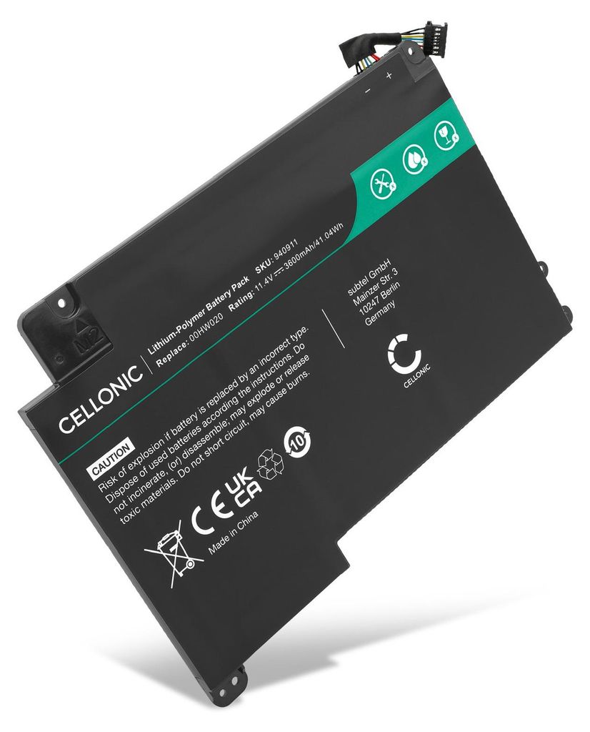 CELLONIC 1x Batterie compatible avec Lenovo ThinkPad P40 Image du produit 