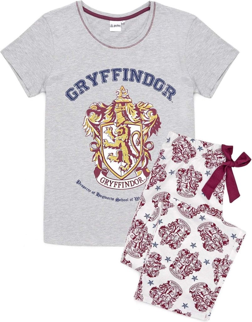 Harry Potter - Schlafanzug mit langer Hose für Damen NS6513 Produktbild 