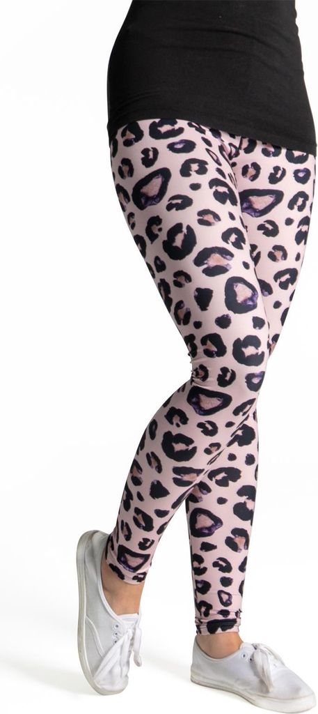 cosey - Leo Line Leggings - Animalprint (Einheitsgröße) - Produktbild 