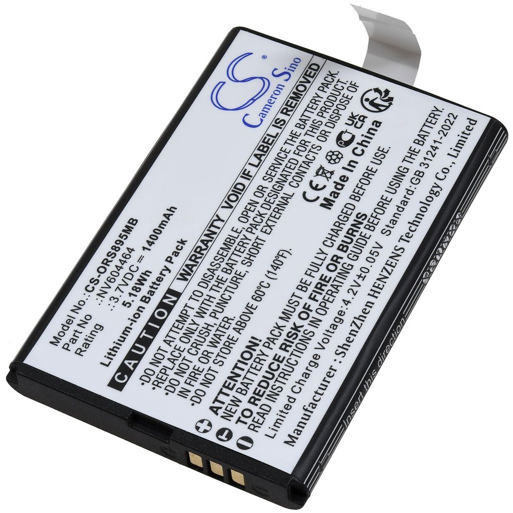 Akku kompatibel mit Oricom Typ NV604464 Produktbild 