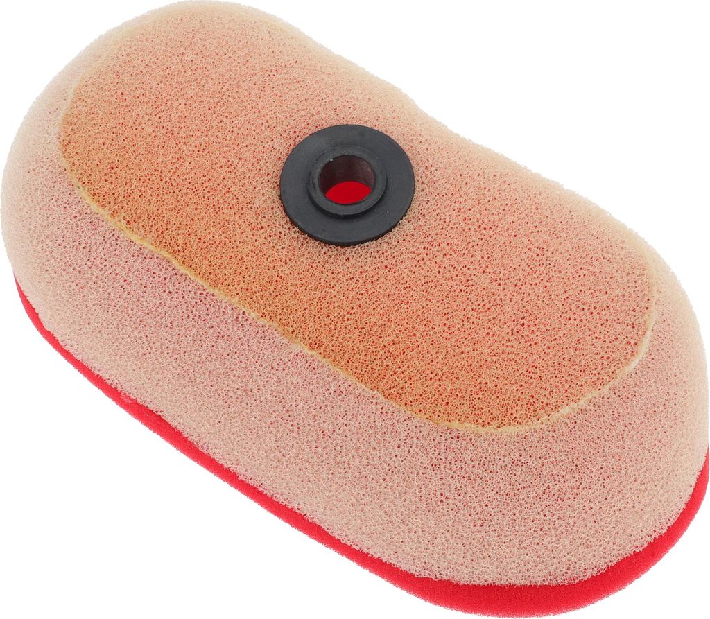 Motorrad-Luftfilter-Pads, Motorradteile-Zentrum Luftfilterelement, Motorrad-Luftfilter-Schaumstoffpad für Honda XR600 XR400 XR250R XR650, Rot Weiß