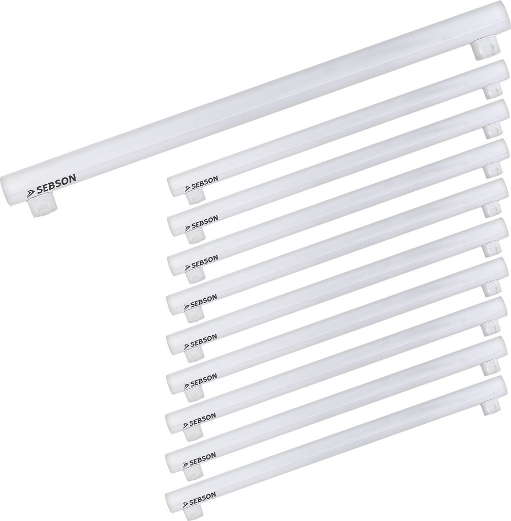 10x S14S LED Lampe 50cm Linienlampe warmweiß 8W (60W) 880lm Produktbild 