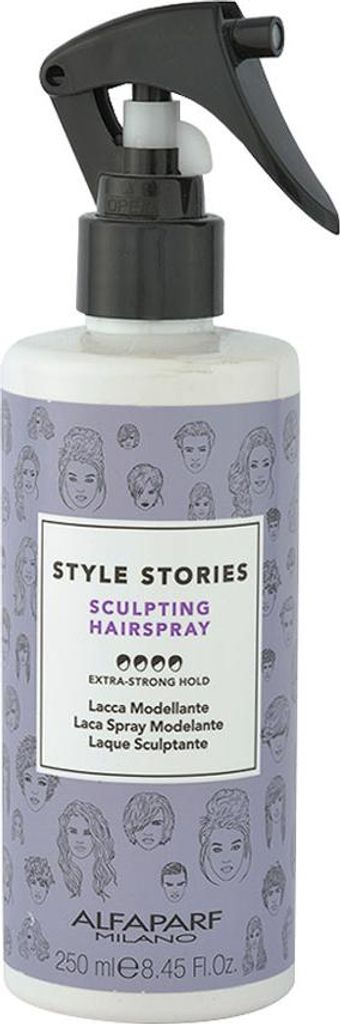 Alfaparf Milano Style Stories Sculpting Hairspray Styling-Spray für extra starken Halt 250 ml