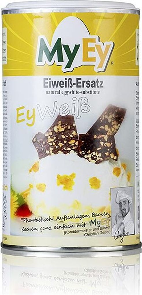 MyEy EyWeiß Eiweiß-Ersatz für Hühner-Ei, rein pflanzlich & Produktbild 
