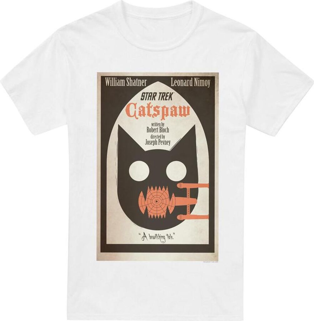 Star Trek - "The Original Series Episode 36" T-Shirt für Herren TV13864 (L) (Weiß)