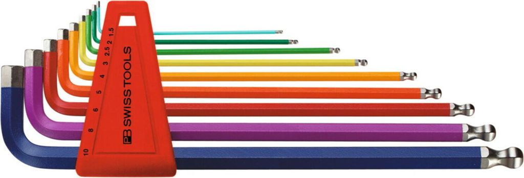 PB Swiss Tools Sechskant-Winkelschraubendreher-Satz, lang, Produktbild 