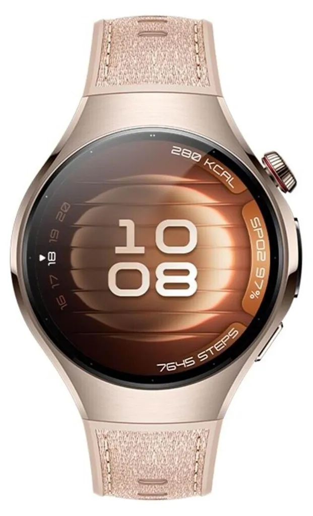 Huawei Watch 5 Soc-L29L Montre Connectée Bracelet Composite Beige Chic