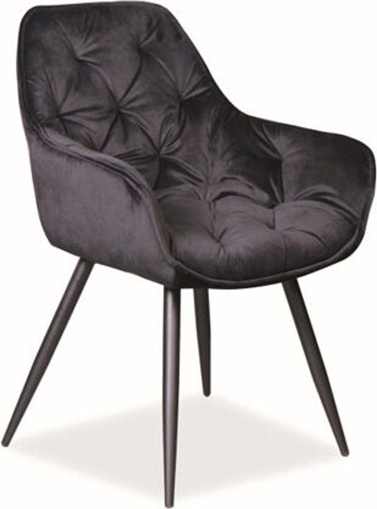 Esszimmerstuhl Küchenstuhl Set Cherry schwarz 4er Set