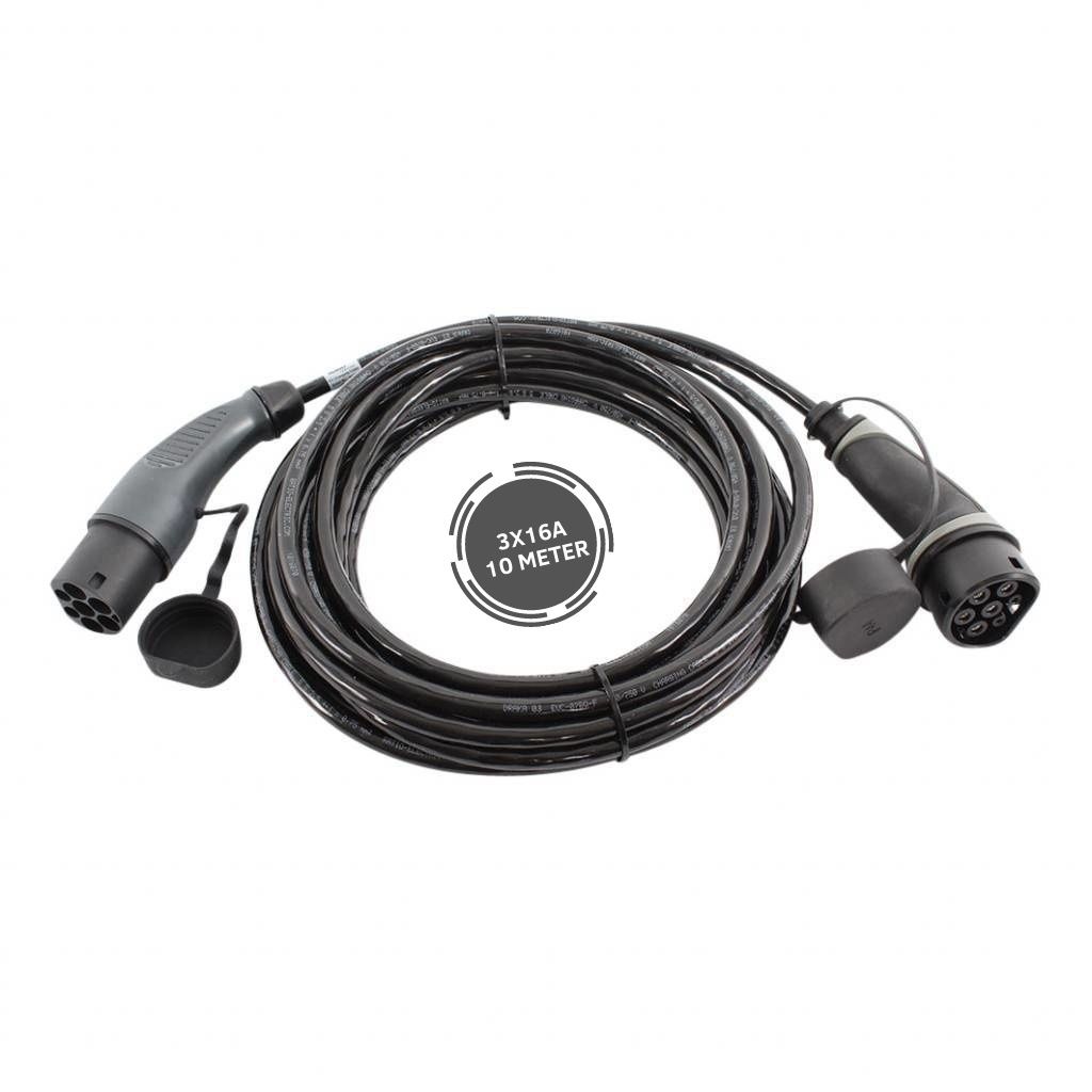 Ratio Basic Line Type 2 à Type 2 - 11 kW - 3 phases 16A - Image du produit 