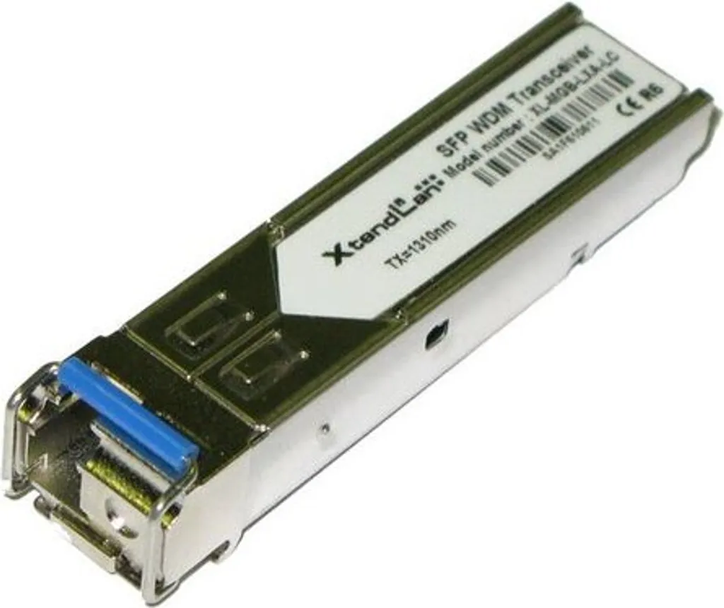 Transceiver SFP WDM 20km TX1310/RX1550 Compatibile HP XtendLan LC
