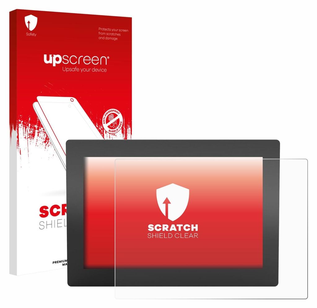 upscreen Schutzfolie für WAGO Web Panel 400 762-3404 Displayschutz Displayschutzfolie Folie Klar Transparent