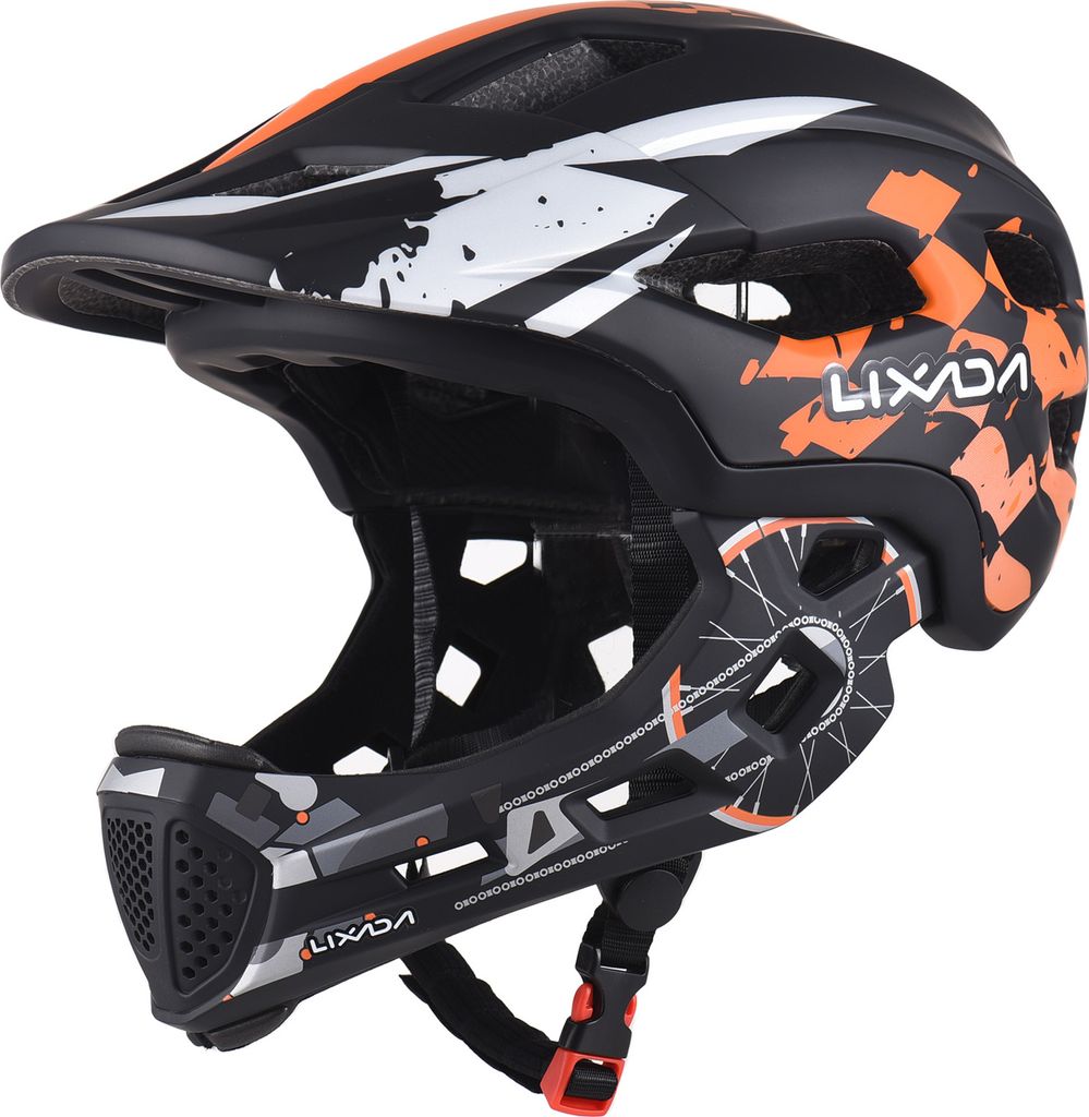 Kask rowerowy Lixada, kask dziecięcy odwracalny pełny i Zdjęcie produktu