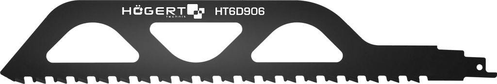Högert Technik - Säbelsägeblatt - Blatt für Säbelsäge 305 mm, für Porenbetonsteine - zum Schneiden von Ziegeln, Porenbeton, Suporex, Zementp...