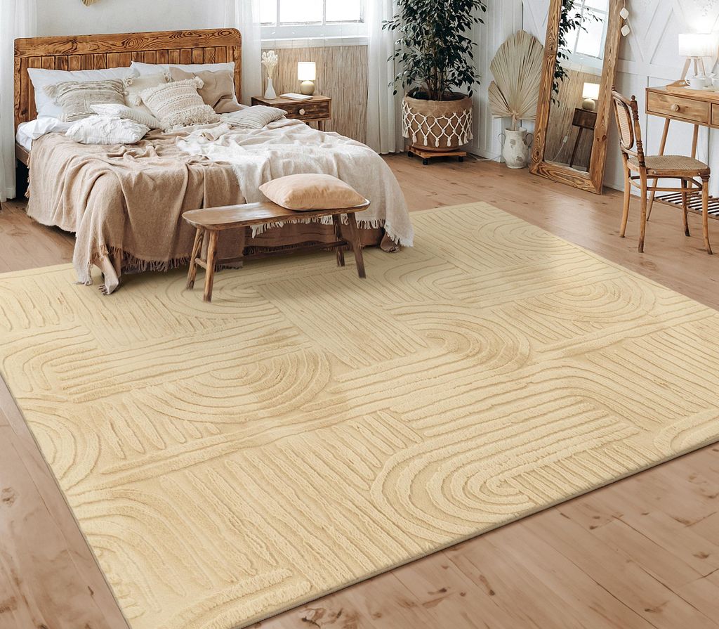 Tappeto Soggiorno Camera da letto Velo corto Scandinavo Immagine del prodotto 