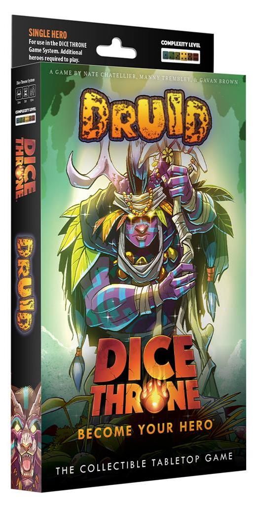Dice Throne: Balíčkek hrdiny Druid - Kostková hra - Obrázek produktu 
