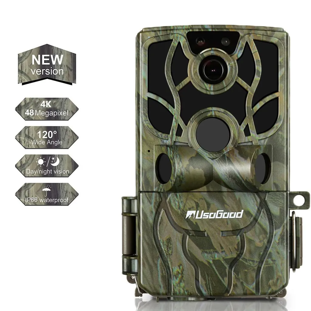 Caméra sauvage 48MP déclenchement 0,3s et capteur thermique infrarouge