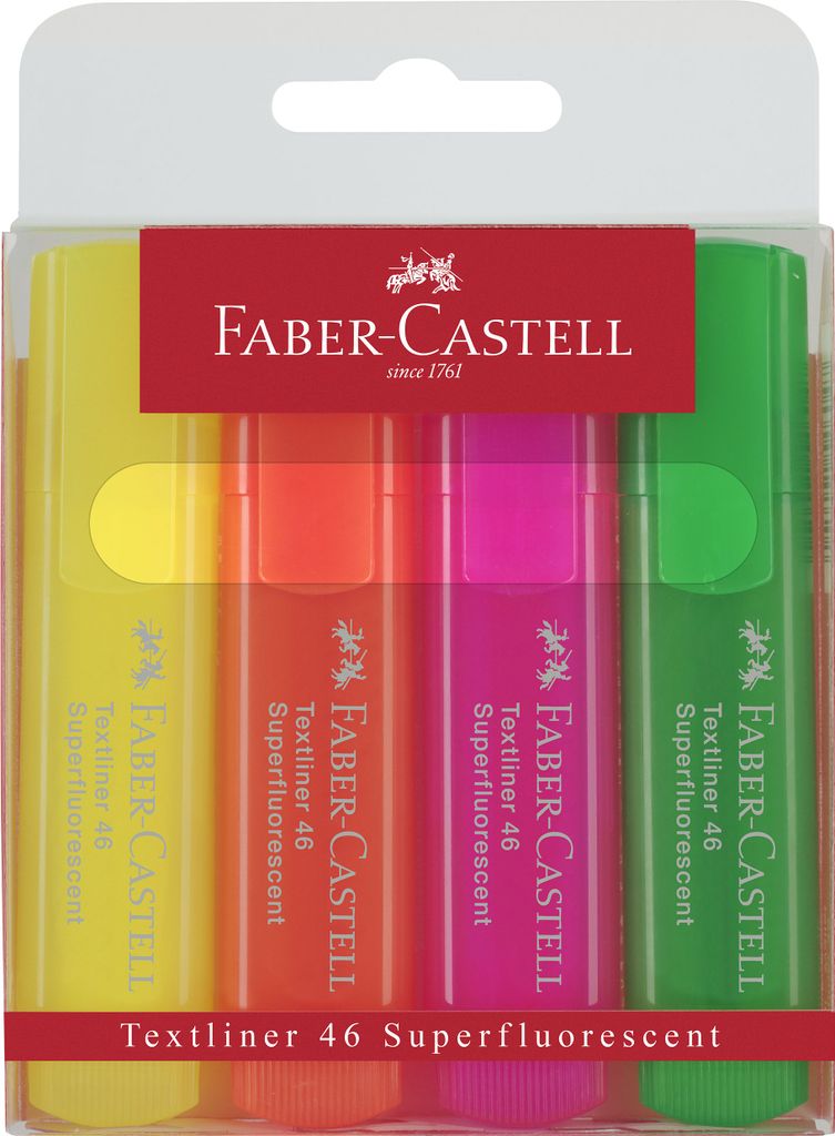 Faber-Castell 154604 Evidenziatore TEXTLINER 1546, Immagine del prodotto 