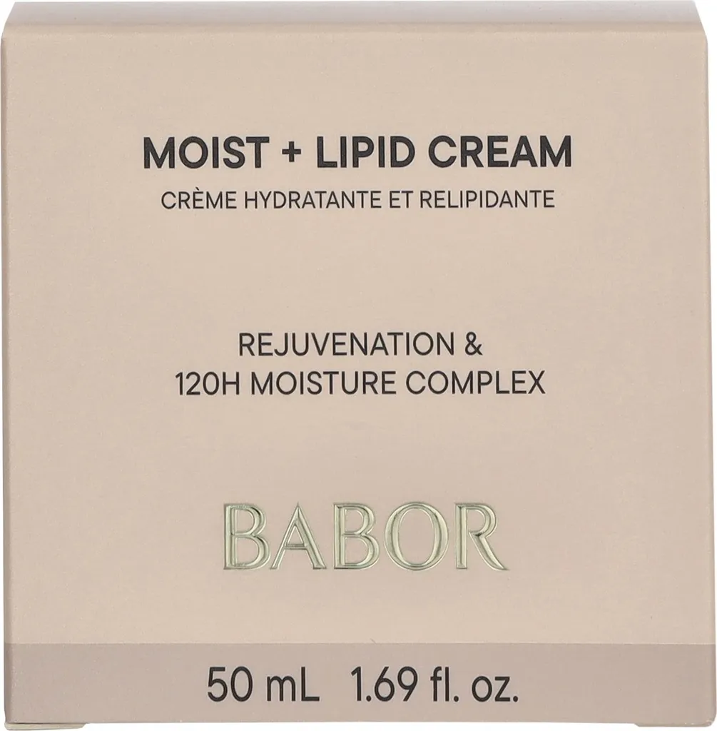 BABOR SKINOVAGE Moist & Lipid Cream - Crème Riche Visage Peau Sèche 50ml