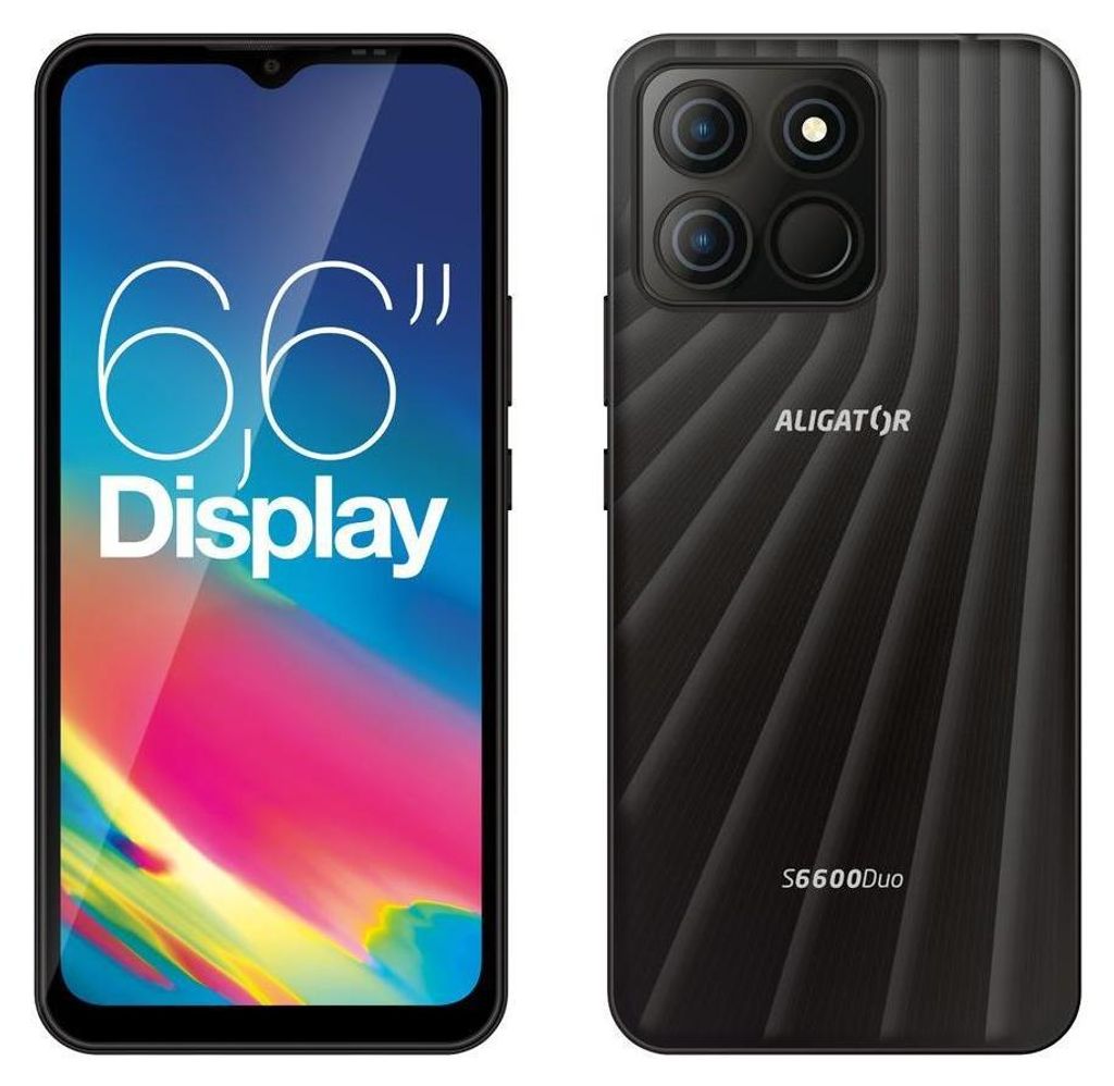 ALIGATOR S6600 Duo 4GB/64GB czarny Zdjęcie produktu 