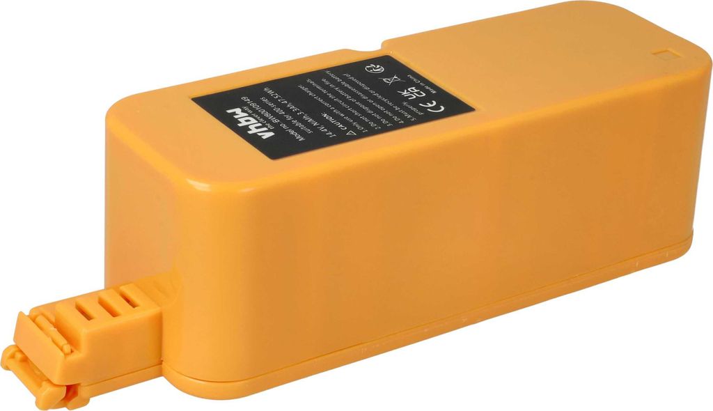 vhbw Akku kompatibel mit iRobot iTouchless AV002A, AV001A Staubsauger (3300 mAh, 14,4 V, NiMH)