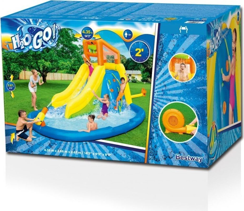 Bestway Mount Splashmore parco acquatico H2OGO! 435x286x267 Immagine del prodotto 