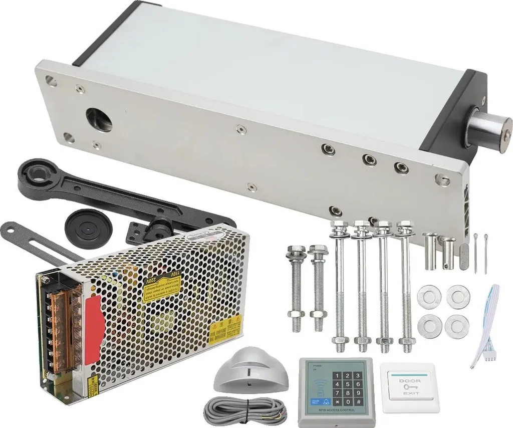 Gâche automatique de portail extérieur alu inox DC24V pour automatisme X
