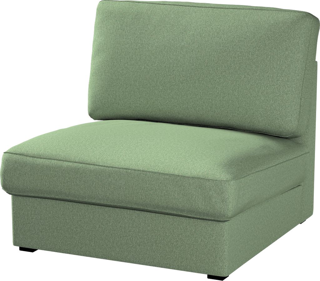Dekoria Bezug für Kivik Sessel nicht ausklappbar, grün, Bezug für Sessel Kivik