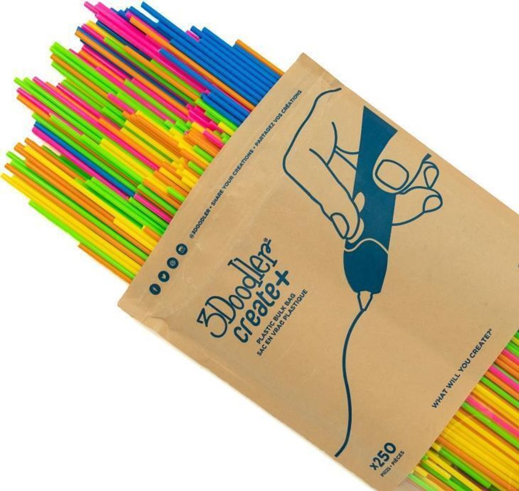 filament 3Doodler Create+ & Pro+ 250 PLA "Neon Sunset Mix" Zdjęcie produktu 