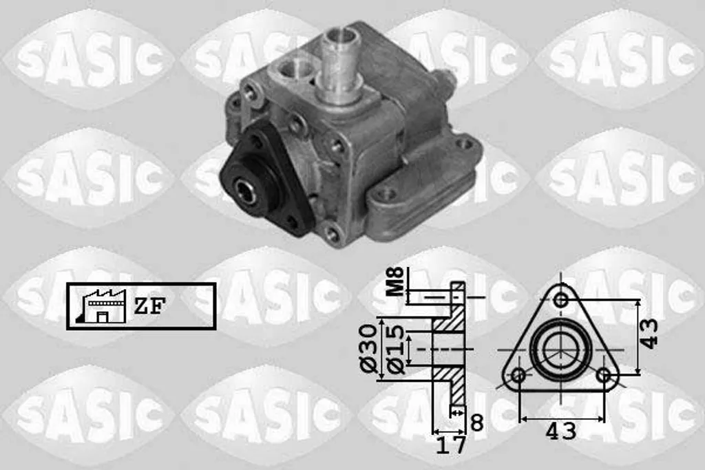Pompe hydraulique direction assistée pour BMW E46 réparation 32416756611