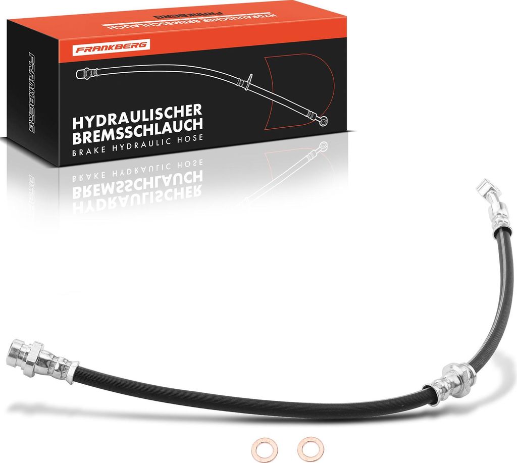 Frankberg 1x Bremsschlauch Bremsschläuche Vorderachse Rechts für Hyundai Santa Fé I II SM CM