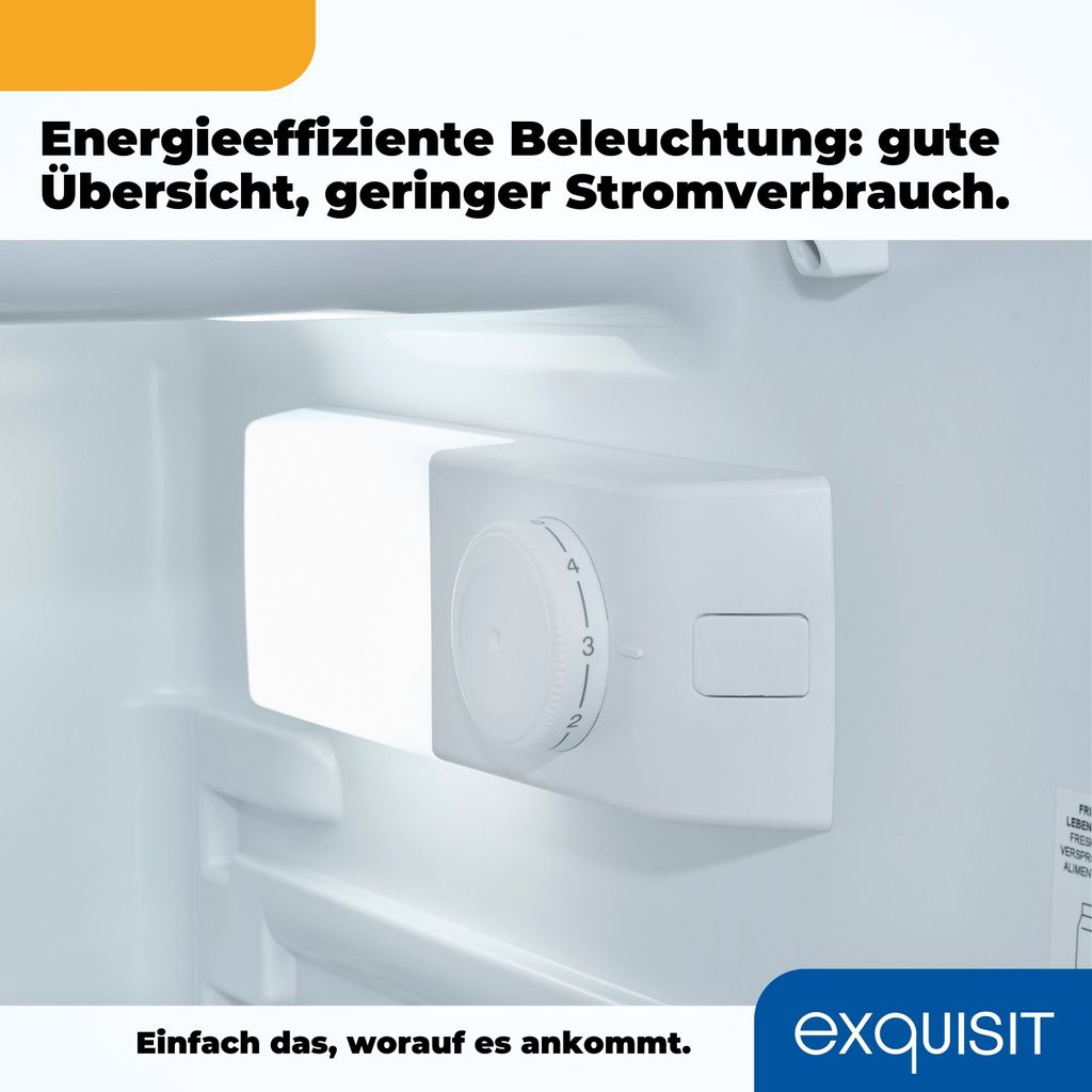 Exquisit Einbaukühlschrank EKS131-3-040F | Einbaugerät | Produktbild 8
