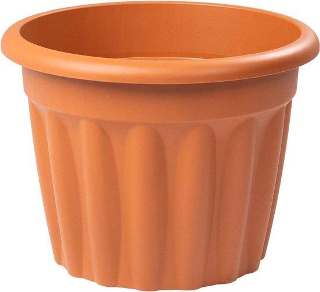 40CM Terrakotta-Blumentopf für Innen- und Außenbereich - witterungsbeständig und leicht