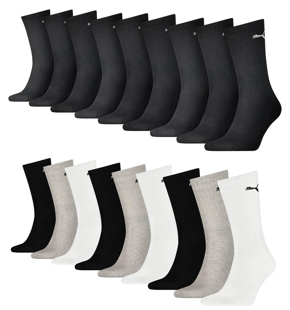 9 Paar Puma Everyday Crew Socken Sportsocken Tennis Socken Produktbild 