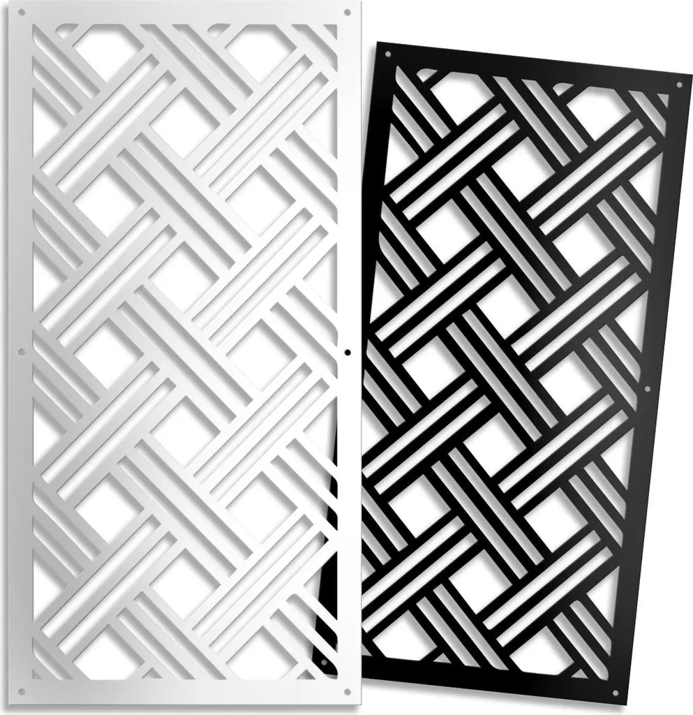 Pannello Vetrine Traforato CLASSICAL D 10mm Bianco | Arredo Negozi - 1
