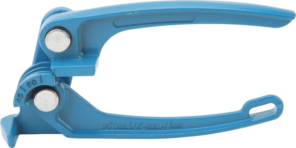 Rohrbieger, kompakt, 1/8 Zoll, 3/16 Zoll, 1/4 Zoll, manuelles Rohrbiegewerkzeug für Kupfer-Messing-Aluminiumrohre