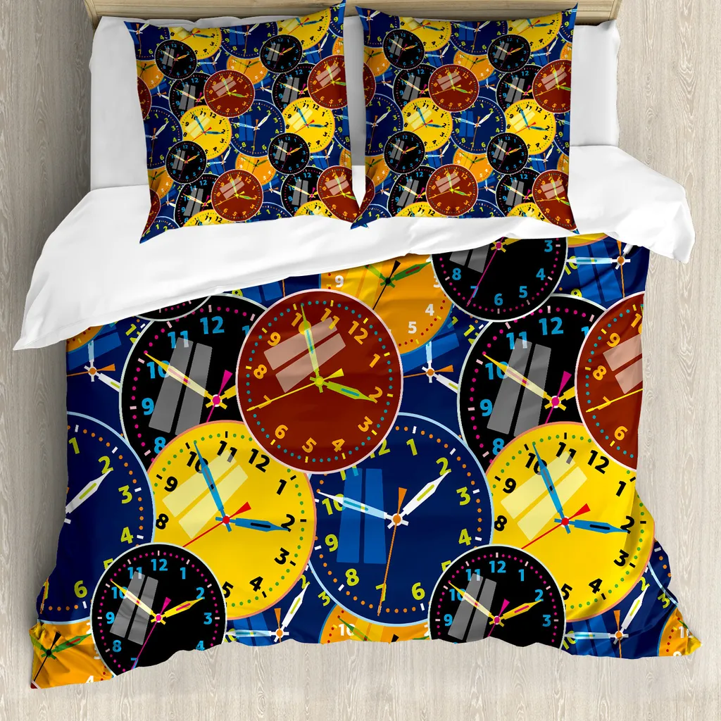 Set Copripiumino Anallergico ABAKUHAUS 155x220: Protezione e Stile Giallo