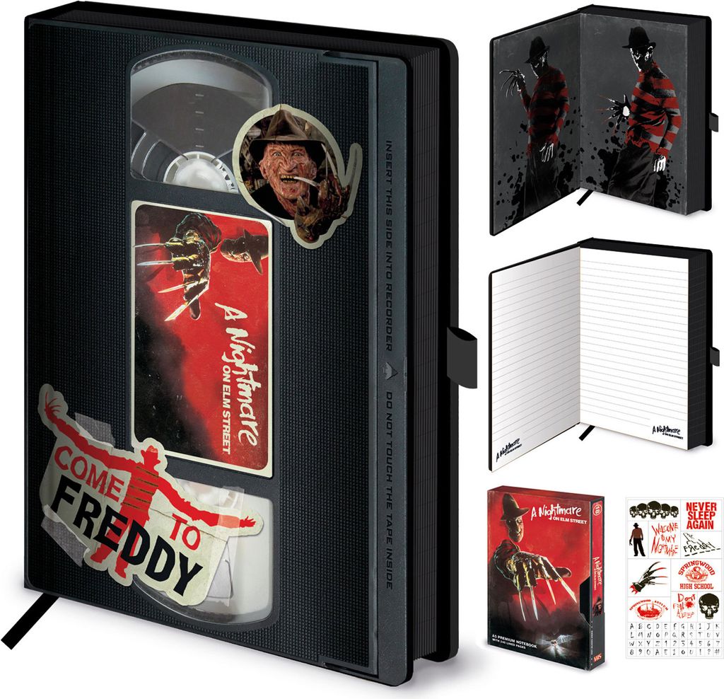 A Nightmare on Elm Street - Carnet de notes de luxe - Video Image du produit 