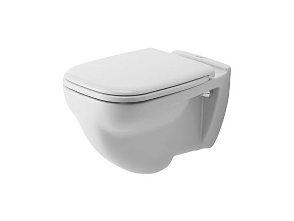 WC suspendu Duravit D-Code, chasse d'eau plate, Immagine del prodotto 