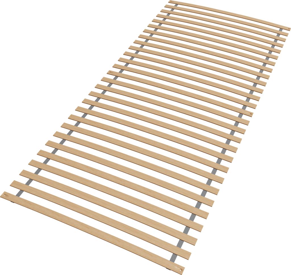 Premium Rollrost 80x200, Lattenrost aus Birke mit 28 Produktbild 