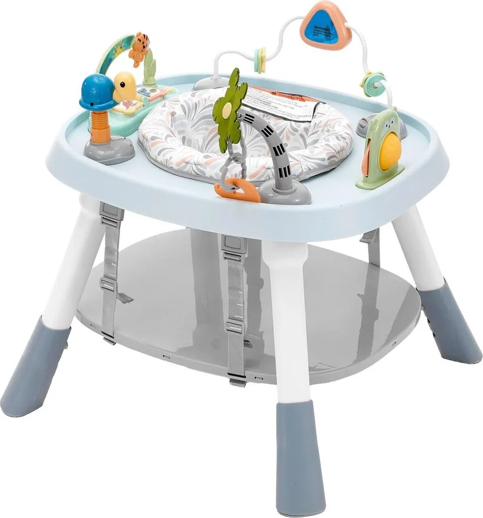 Table d'éveil bébé interactive et centre de jeux musical avec siège 360