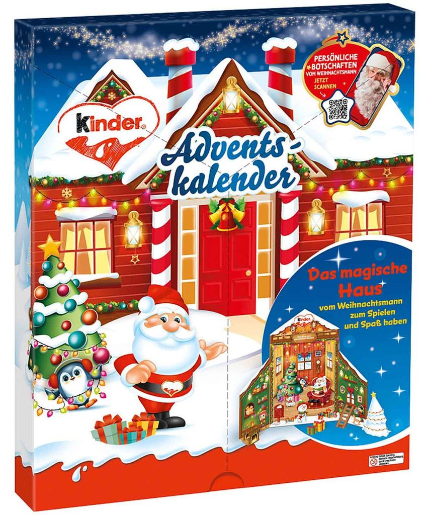 kinder Nordpol Haus Adventskalender Produktbild 