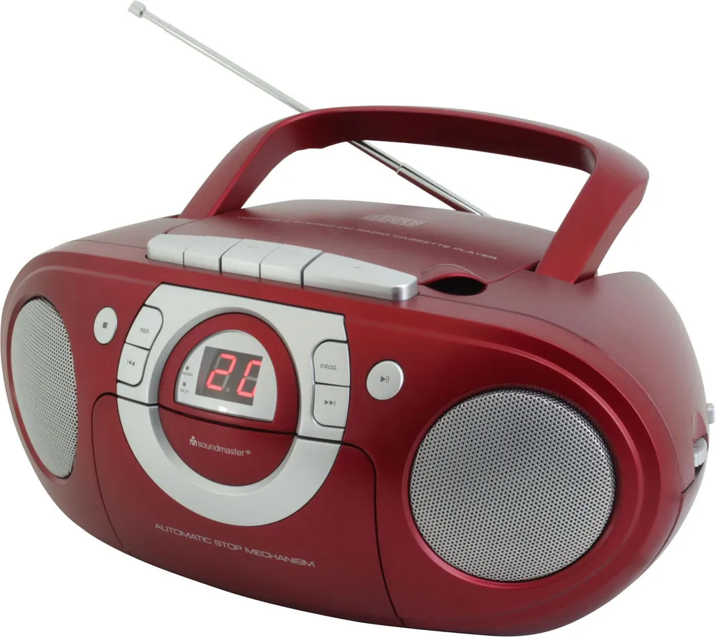 Radio CD portable Soundmaster SCD5100 lecteur CD et tuner FM