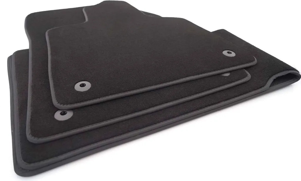 Occasione! Tappetini Smart #3 Velluto Nero Originale | Set Completo 3pz