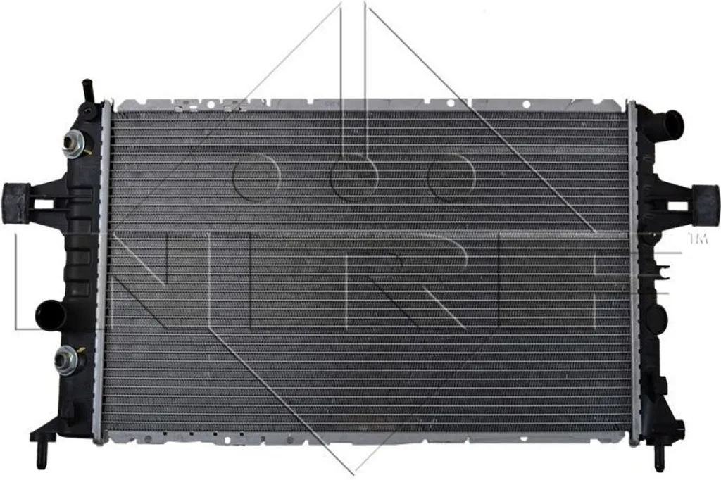 Radiateur de refroidissement moteur Opel Astra G Zafira A NRF 55351