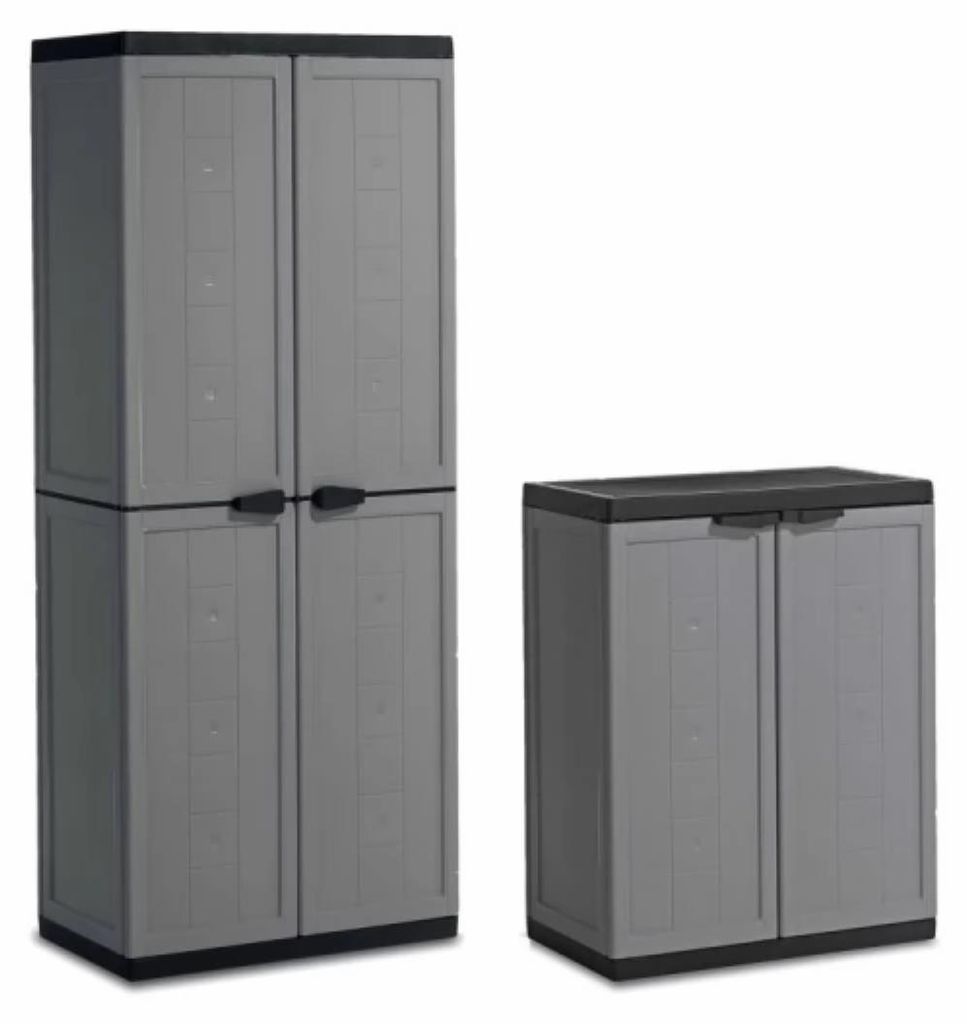 Armadio in plastica Keter Jolly set di 2 166 x 68 x 39 cm & Immagine del prodotto 