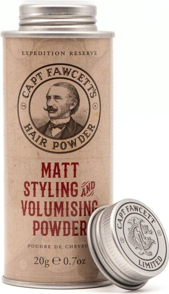 Captain Fawcett's Expedition Reserve Matt Styling and Volumising Hair Powder