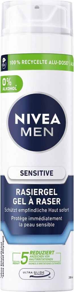 Nivea Men Rasiergel sensitive 200 ml Produktbild 