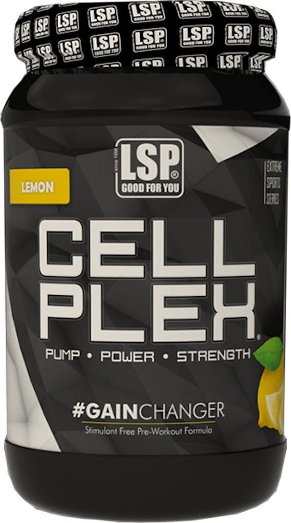 LSP Pre Workout Shake CELL PLEX (2.520g) - Lemon, Pulver