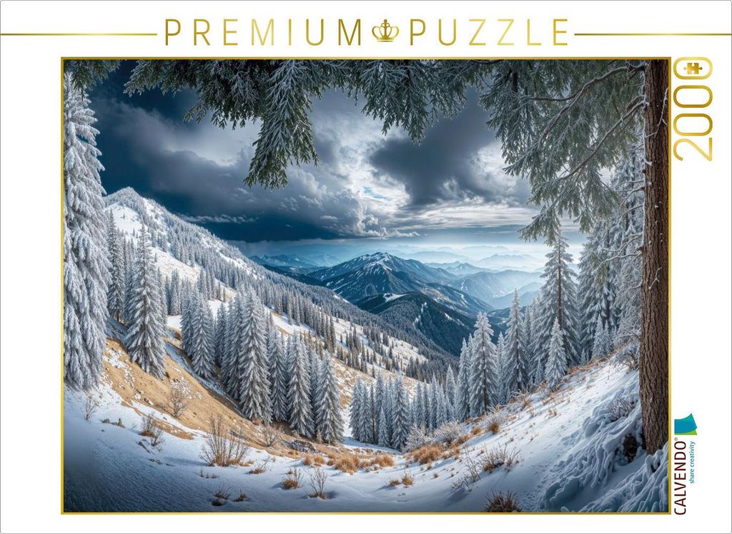 CALVENDO Puzzle Schwarzwald | 2000 Teile Lege-Größe 90x67cm Foto-Puzzle für glückliche Stunden